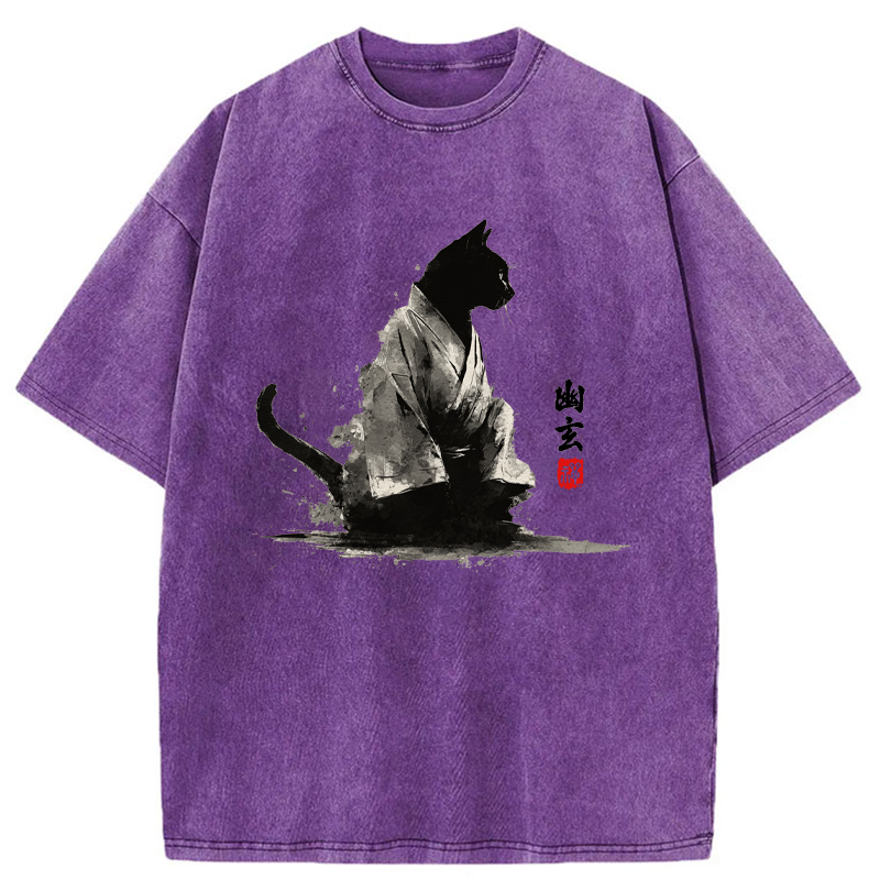 Tokyo-Tiger Depths Of Stillness Washed T-Shirt