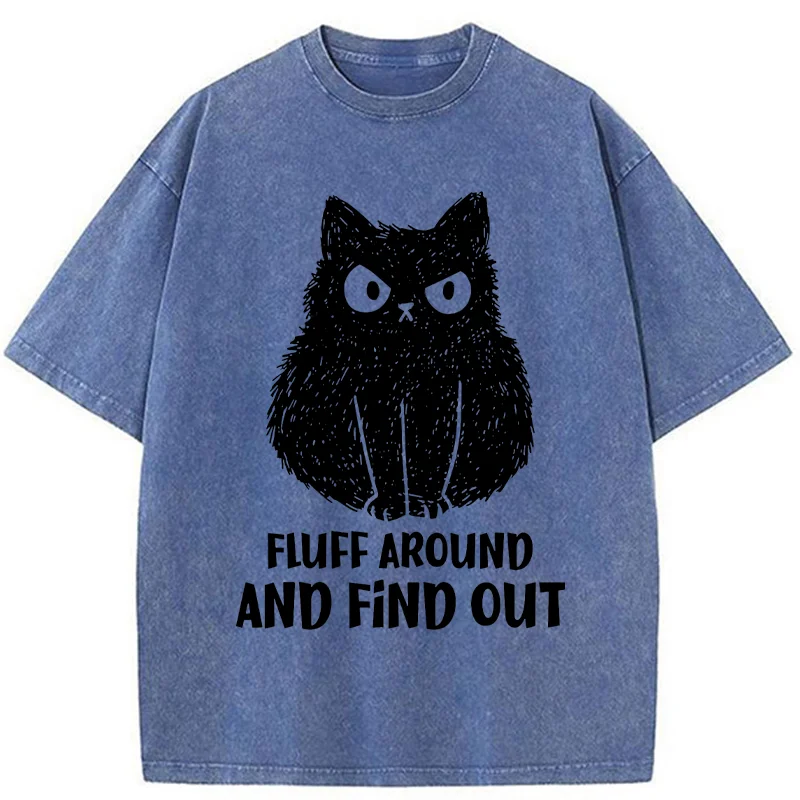 Tokyo-Tiger Consequences Of Fooling Around Washed T-Shirt