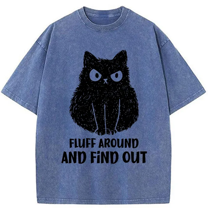 Tokyo-Tiger Consequences Of Fooling Around Washed T-Shirt