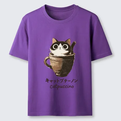Tokyo-Tiger Cat Cappuccino Classic T-Shirt