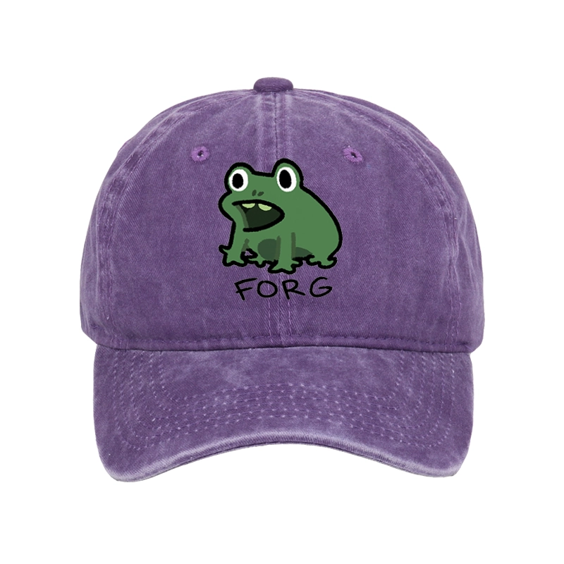 Tokyo-Tiger Funny Forg Japan Washed Cap