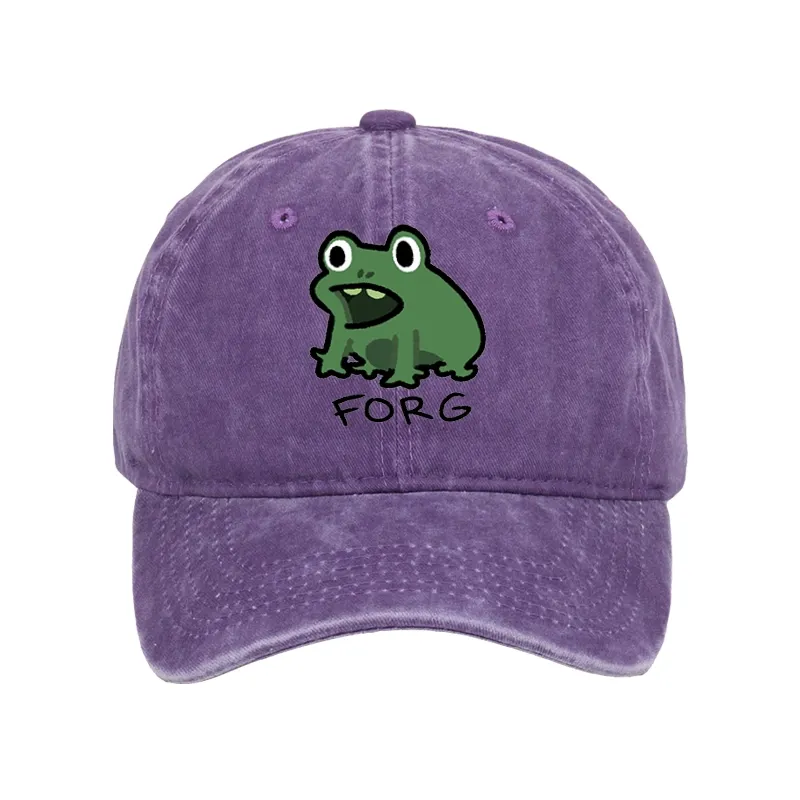 Tokyo-Tiger Funny Forg Japan Washed Cap