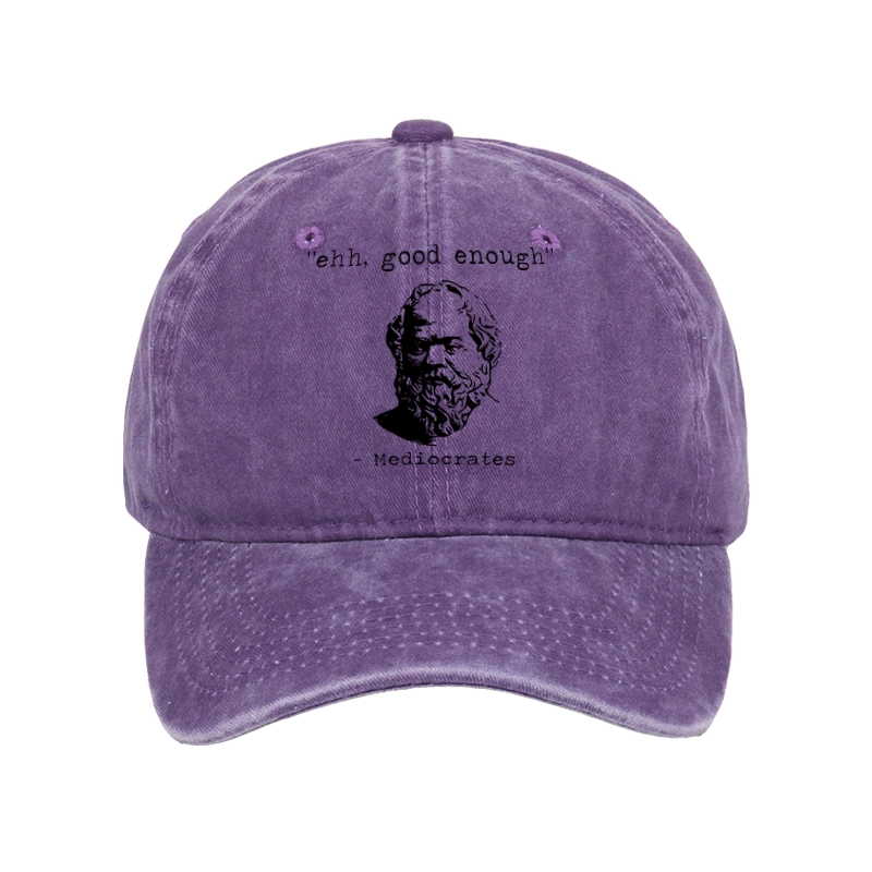 Tokyo-Tiger Mediocrates Meme Washed Cap