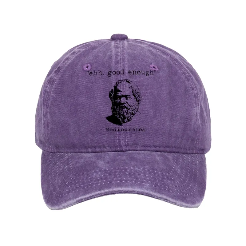 Tokyo-Tiger Mediocrates Meme Washed Cap