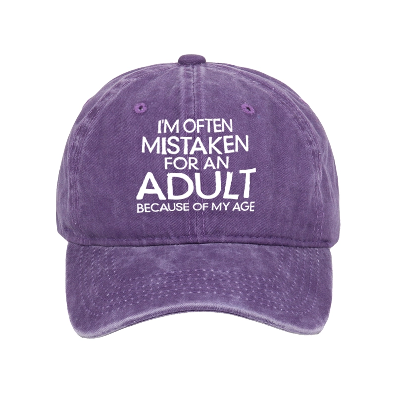 Tokyo-Tiger Old In Age But Young At Heart Washed Cap