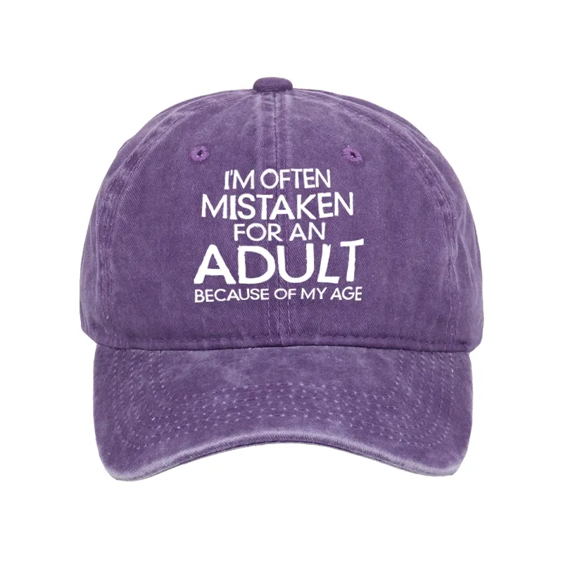 Tokyo-Tiger Old In Age But Young At Heart Washed Cap