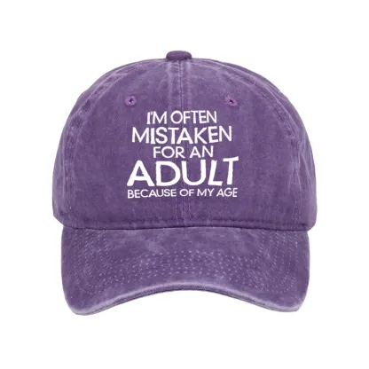 Tokyo-Tiger Old In Age But Young At Heart Washed Cap