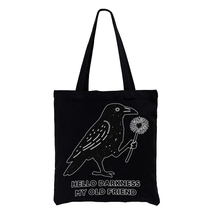 Tokyo-Tiger My Old Friend The Crow Tote Bag