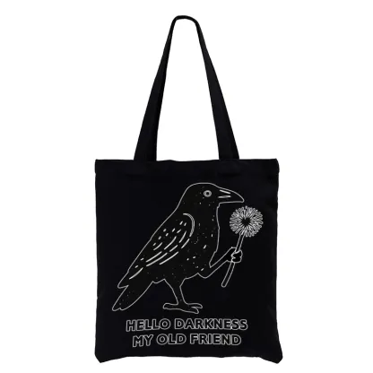 Tokyo-Tiger My Old Friend The Crow Tote Bag