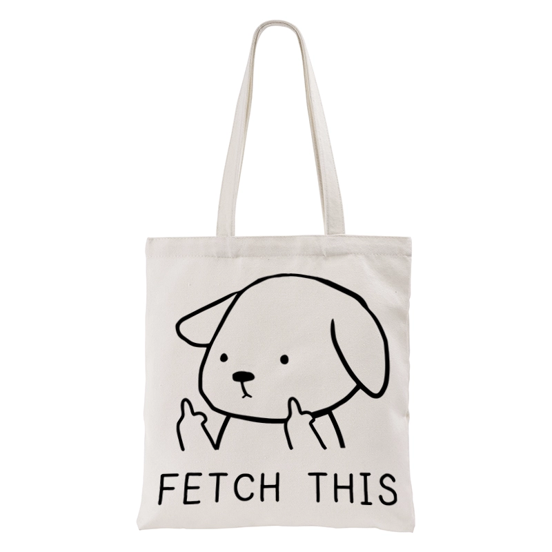 Tokyo-Tiger Fetch This Dog Tote Bag