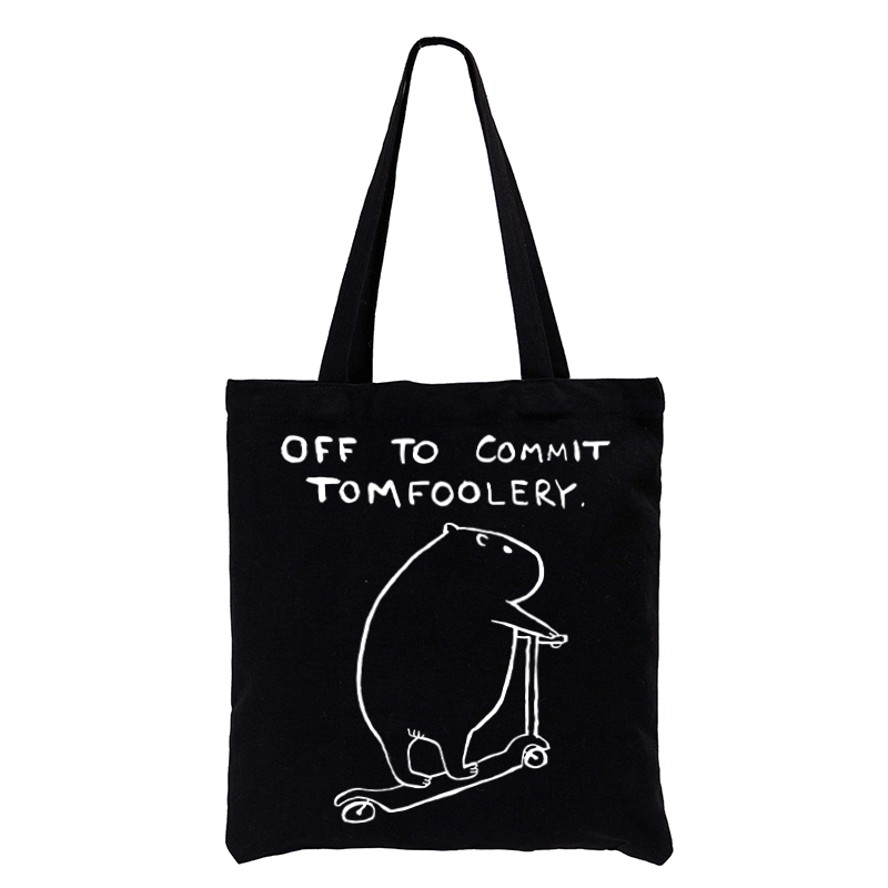 Tokyo-Tiger Capybara Is Ready To Do Something Bad Tote Bag