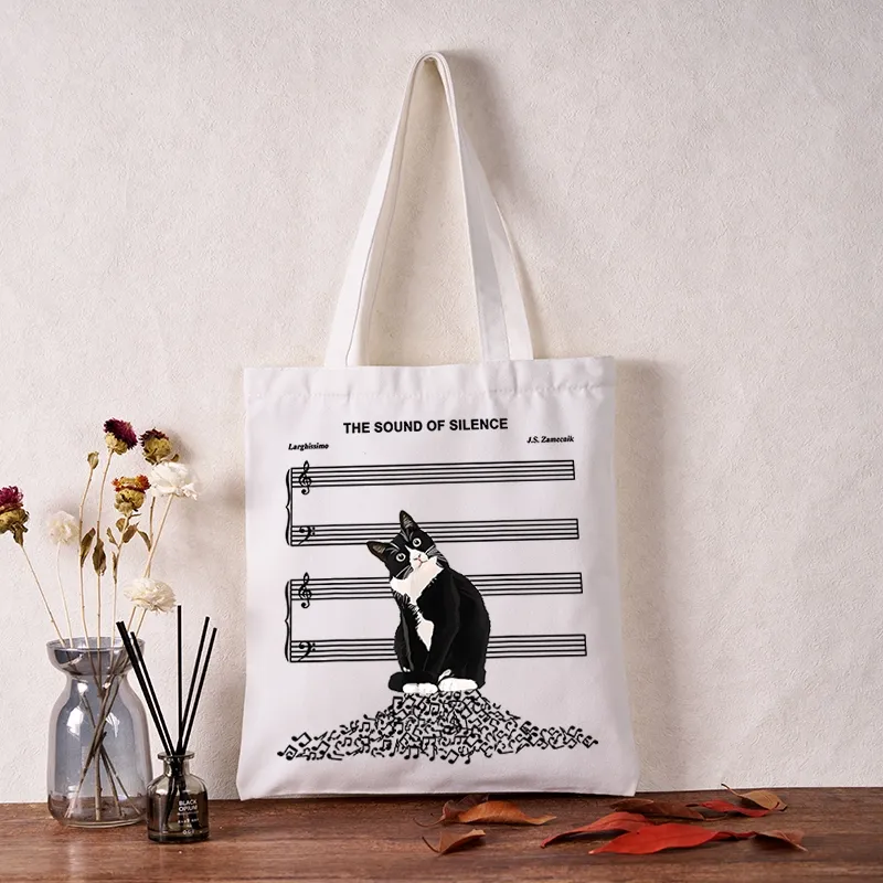 Tokyo-Tiger The Sound Of Silence Tote Bag