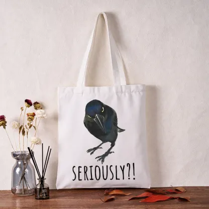 Tokyo-Tiger Raven's Question Tote Bag