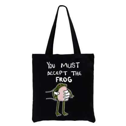 Tokyo-Tiger Accept This Frog Tote Bag