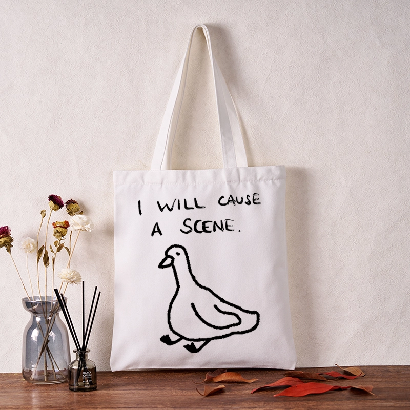 Tokyo-Tiger Stupid Goose Funny Japan Retro Tote Bag