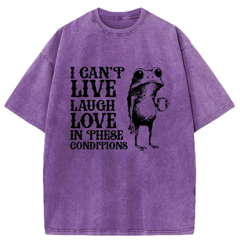 Tokyo-Tiger Frogs That Cannot Survive Washed T-Shirt