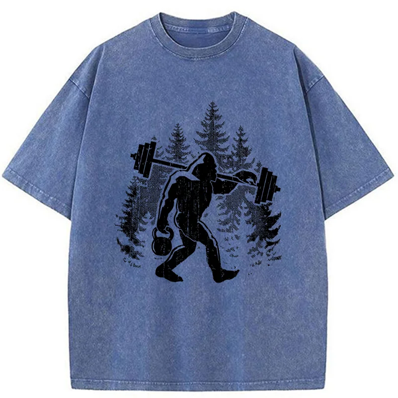 Tokyo-Tiger Bigfoot Workout Washed T-Shirt