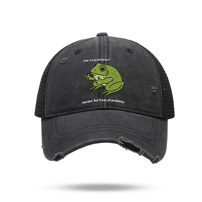 Tokyo-Tiger Stupid Frog Meme Trucker Cap