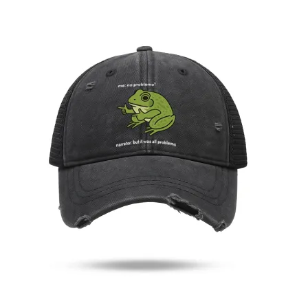 Tokyo-Tiger Stupid Frog Meme Trucker Cap