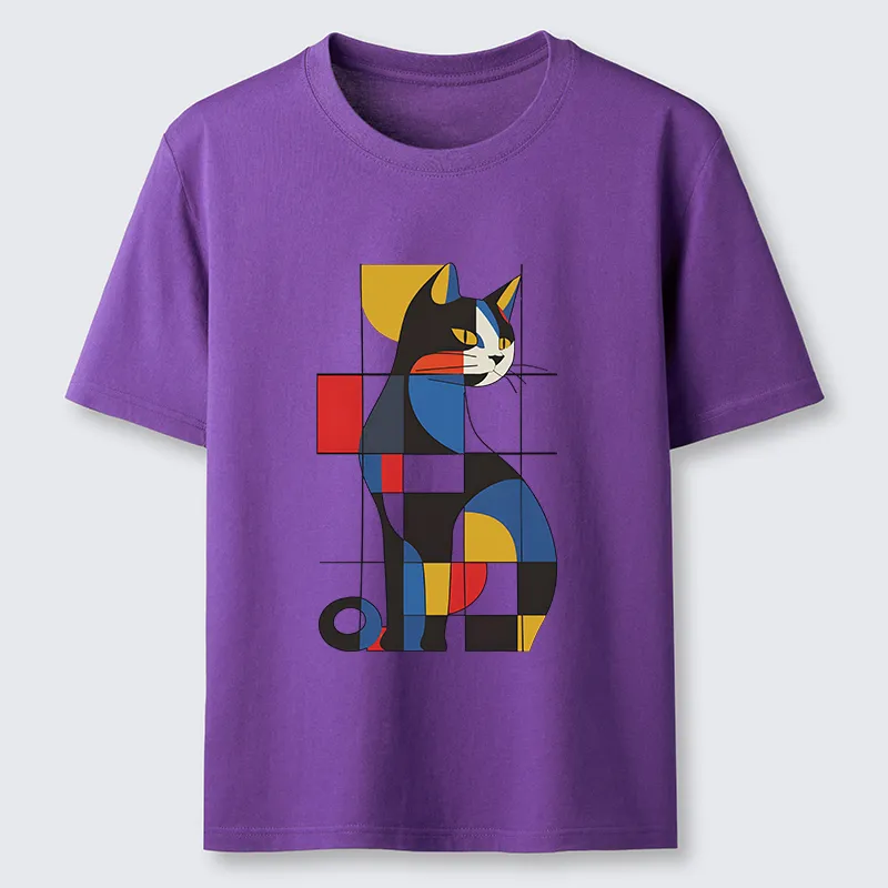 Tokyo-Tiger Mondrian Cat Classic T-Shirt