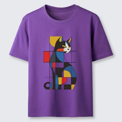 Tokyo-Tiger Mondrian Cat Classic T-Shirt