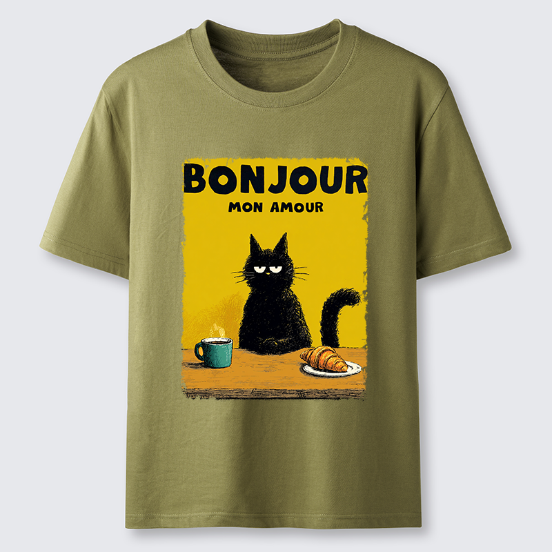 Tokyo-Tiger Bonjour Mon Amour Classic T-Shirt