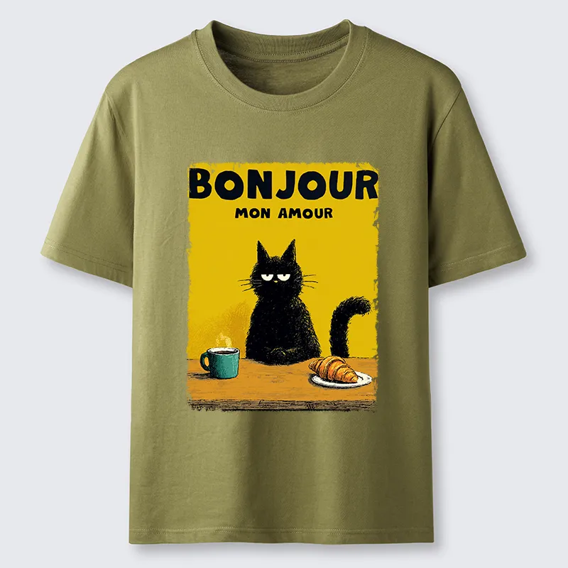 Tokyo-Tiger Bonjour Mon Amour Classic T-Shirt