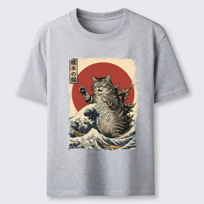 Tokyo-Tiger Catzilla Is Causing Destruction Classic T-Shirt