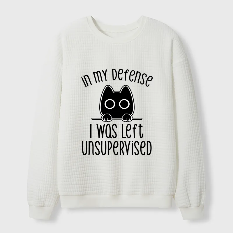 Tokyo-Tiger Defending Cat Funny Waffle Sweatshirt