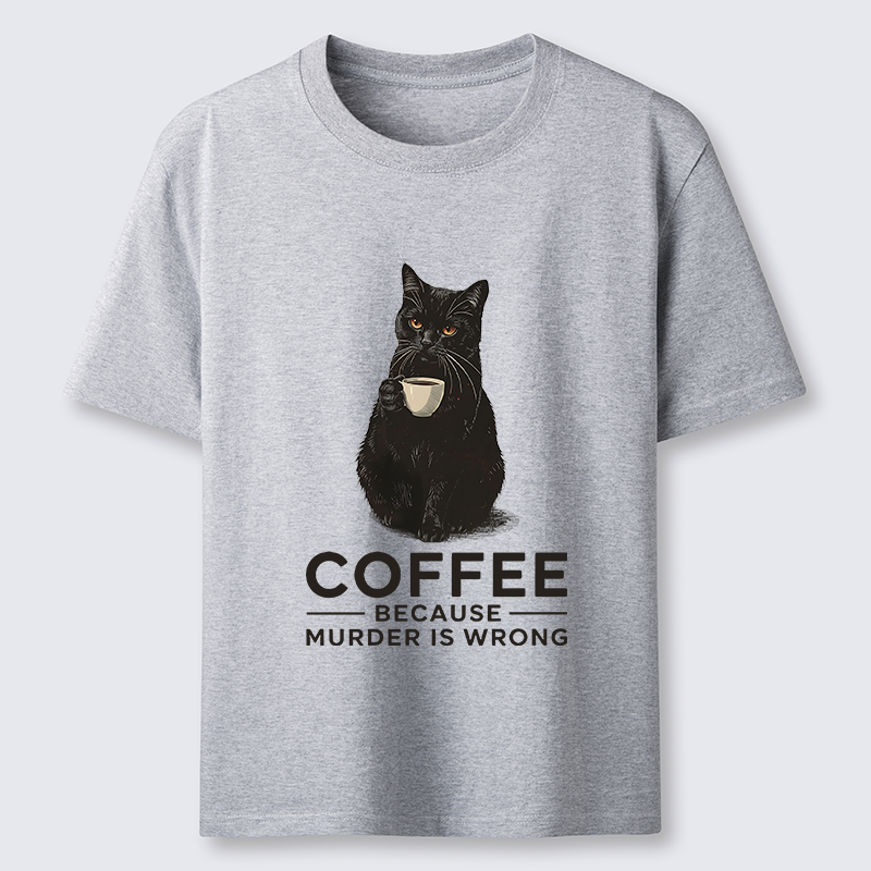 Tokyo-Tiger Can't Commit Murder So I'll Drink Coffee Classic T-Shirt