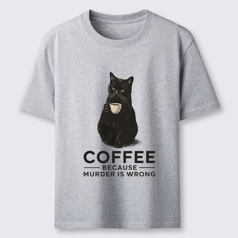 Tokyo-Tiger Can't Commit Murder So I'll Drink Coffee Classic T-Shirt