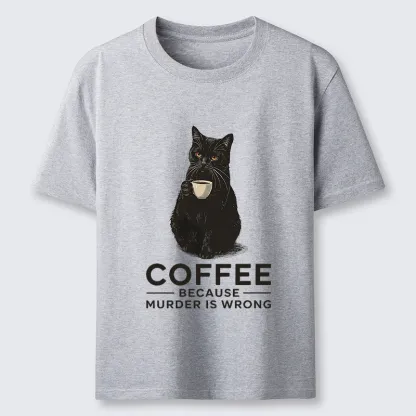 Tokyo-Tiger Can't Commit Murder So I'll Drink Coffee Classic T-Shirt