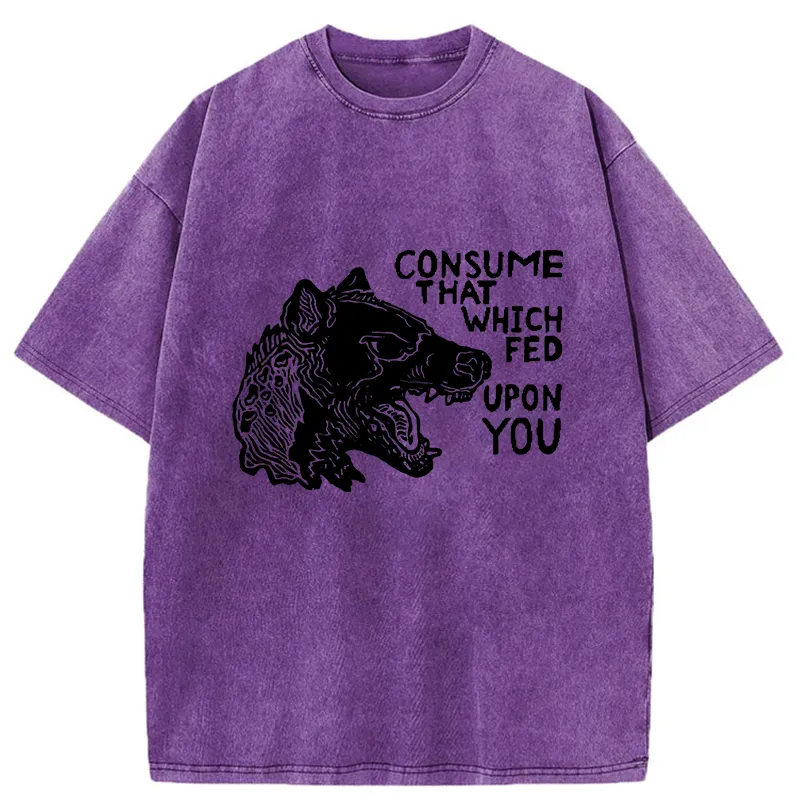 Tokyo-Tiger Rebellious Hyenas Washed T-Shirt