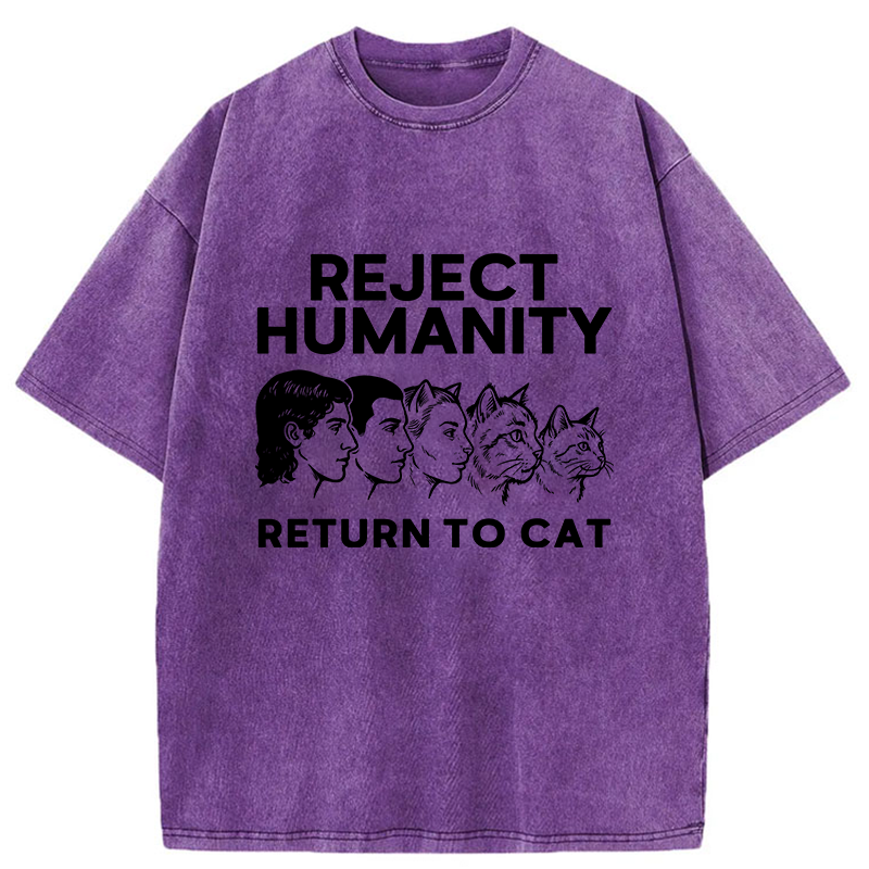 Tokyo-Tiger Return The Cat Washed T-Shirt