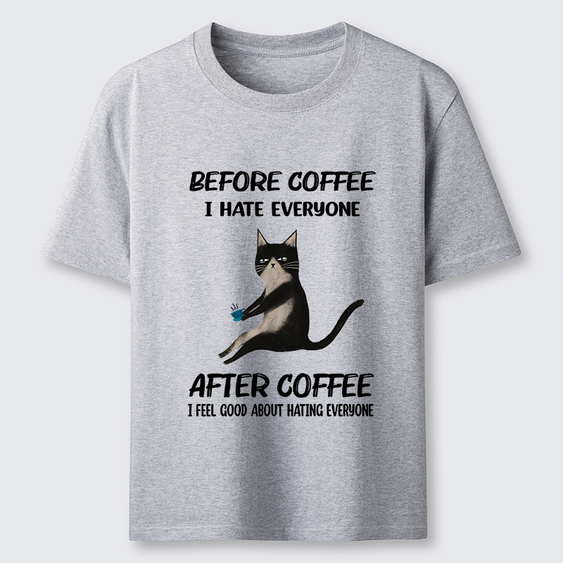 Tokyo-Tiger Hate Everyone After Drinking Coffee Classic T-Shirt