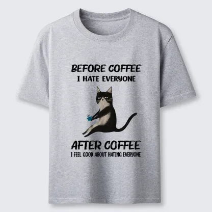 Tokyo-Tiger Hate Everyone After Drinking Coffee Classic T-Shirt