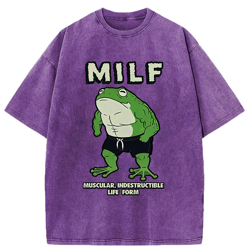Tokyo-Tiger MILF Frog Washed T-Shirt