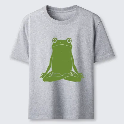 Tokyo-Tiger Yoga Frog Funny Classic T-Shirt