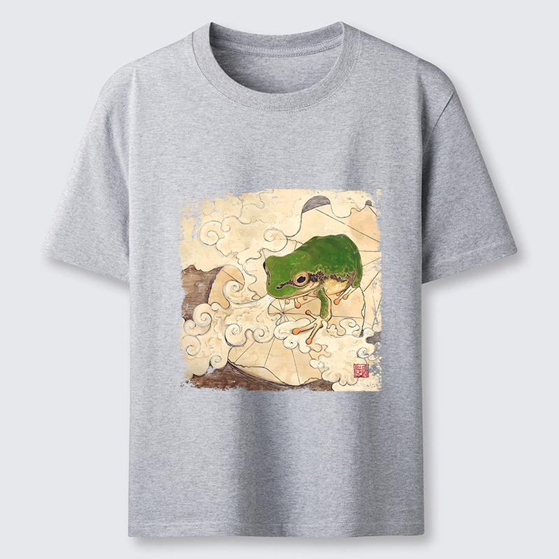 Tokyo-Tiger Vintage Frog Painting Classic T-Shirt