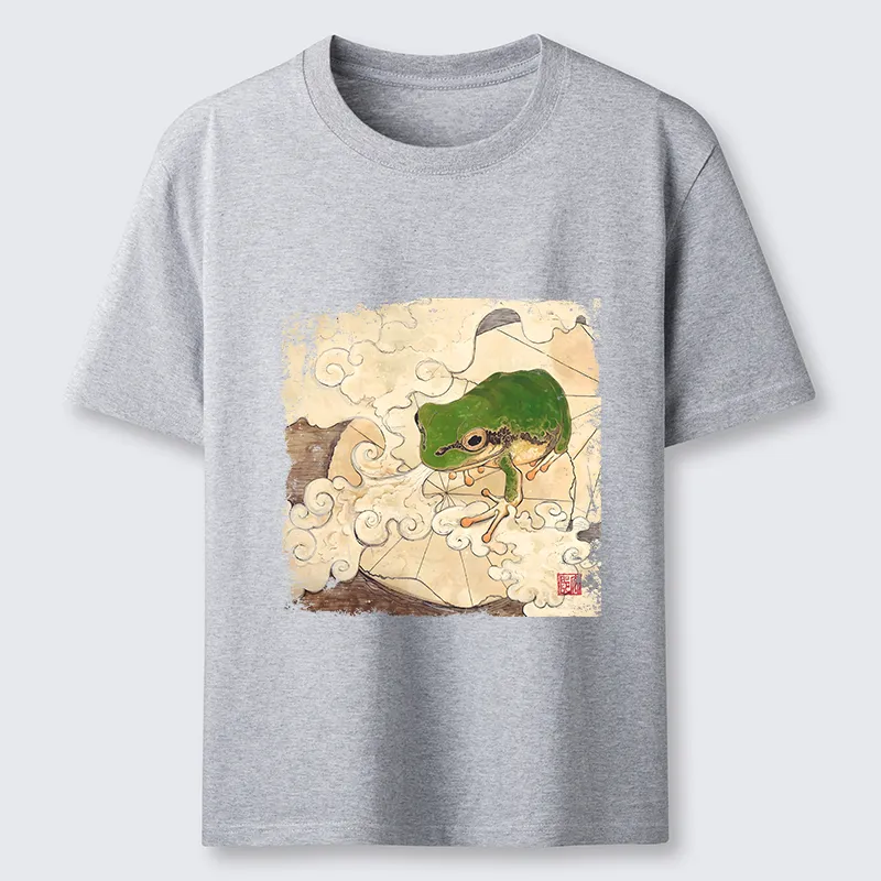 Tokyo-Tiger Vintage Frog Painting Classic T-Shirt