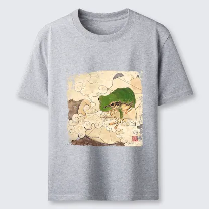 Tokyo-Tiger Vintage Frog Painting Classic T-Shirt
