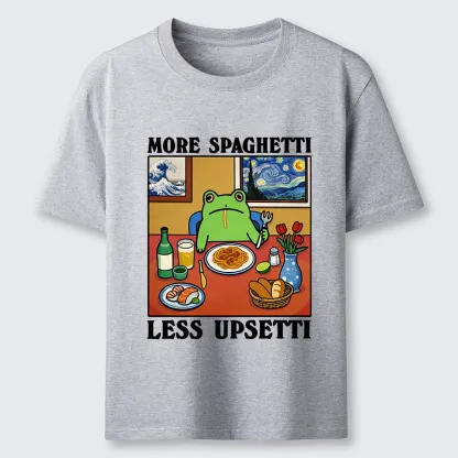 Tokyo-Tiger More Spaghetti Less Upsetti Frog Classic T-Shirt