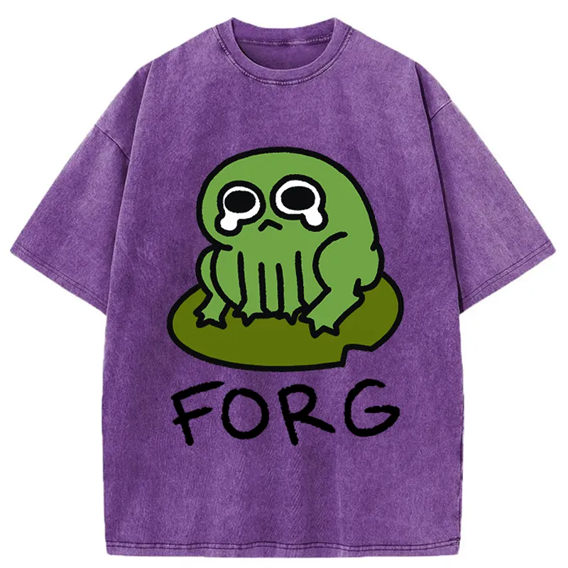Tokyo-Tiger Sad Forg Washed T-Shirt