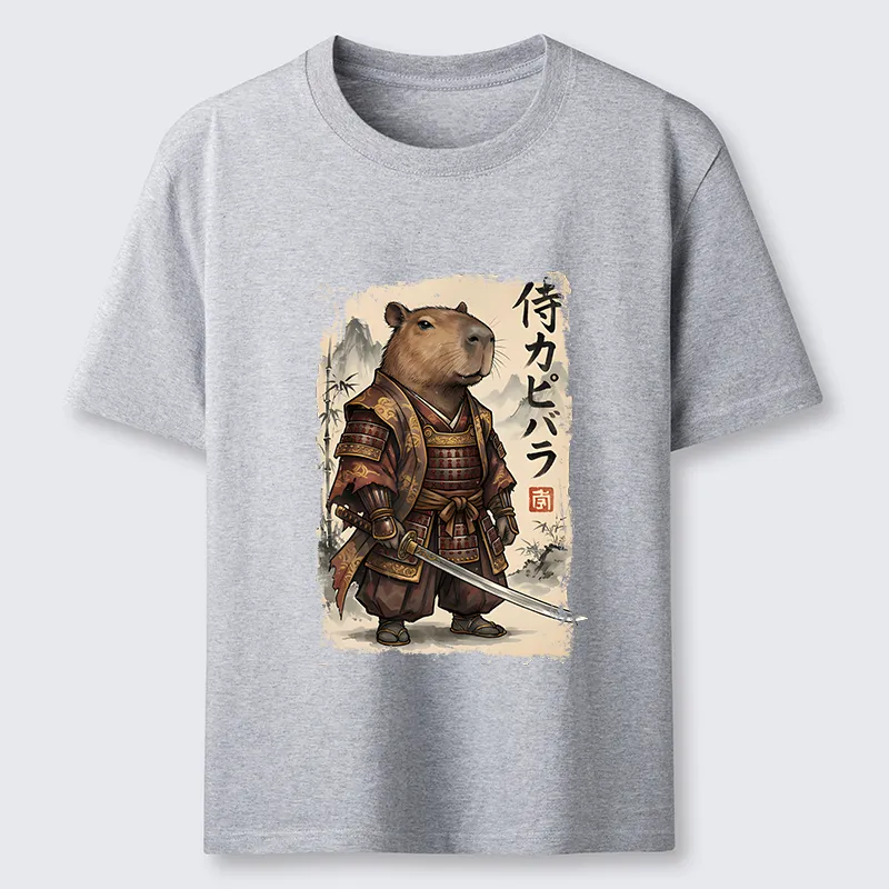 Tokyo-Tiger Samurai Capybara Classic T-Shirt