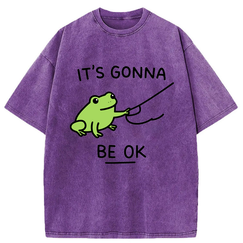 Tokyo-Tiger It's Gonna Be Okay Washed T-Shirt