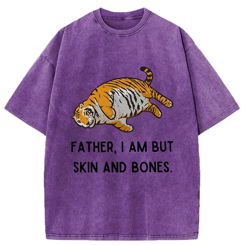 Tokyo-Tiger Fat Tiger Washed T-Shirt