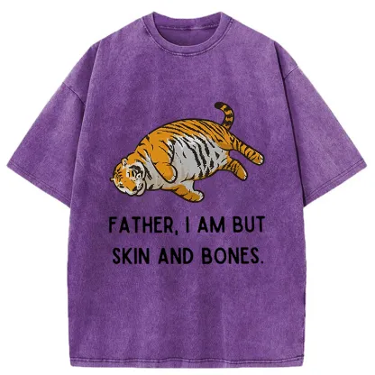 Tokyo-Tiger Fat Tiger Washed T-Shirt