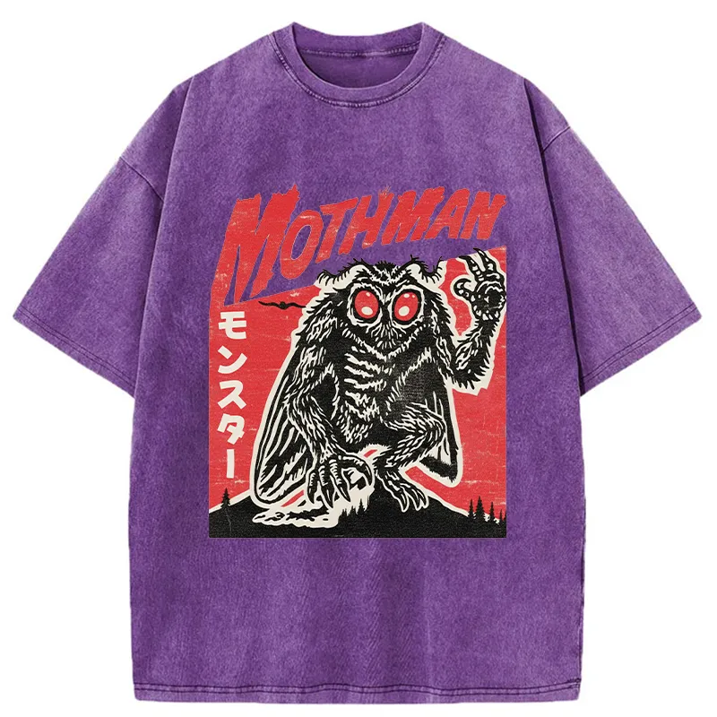 Tokyo-Tiger Retro Mothman Washed T-Shirt
