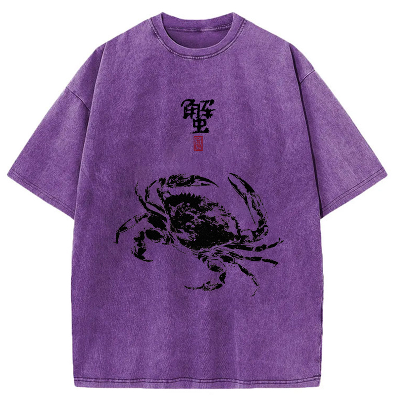 Tokyo-Tiger The Kani Washed T-Shirt
