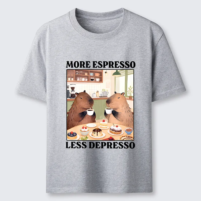 Tokyo-Tiger Capybaras Drink More Coffee Classic T-Shirt